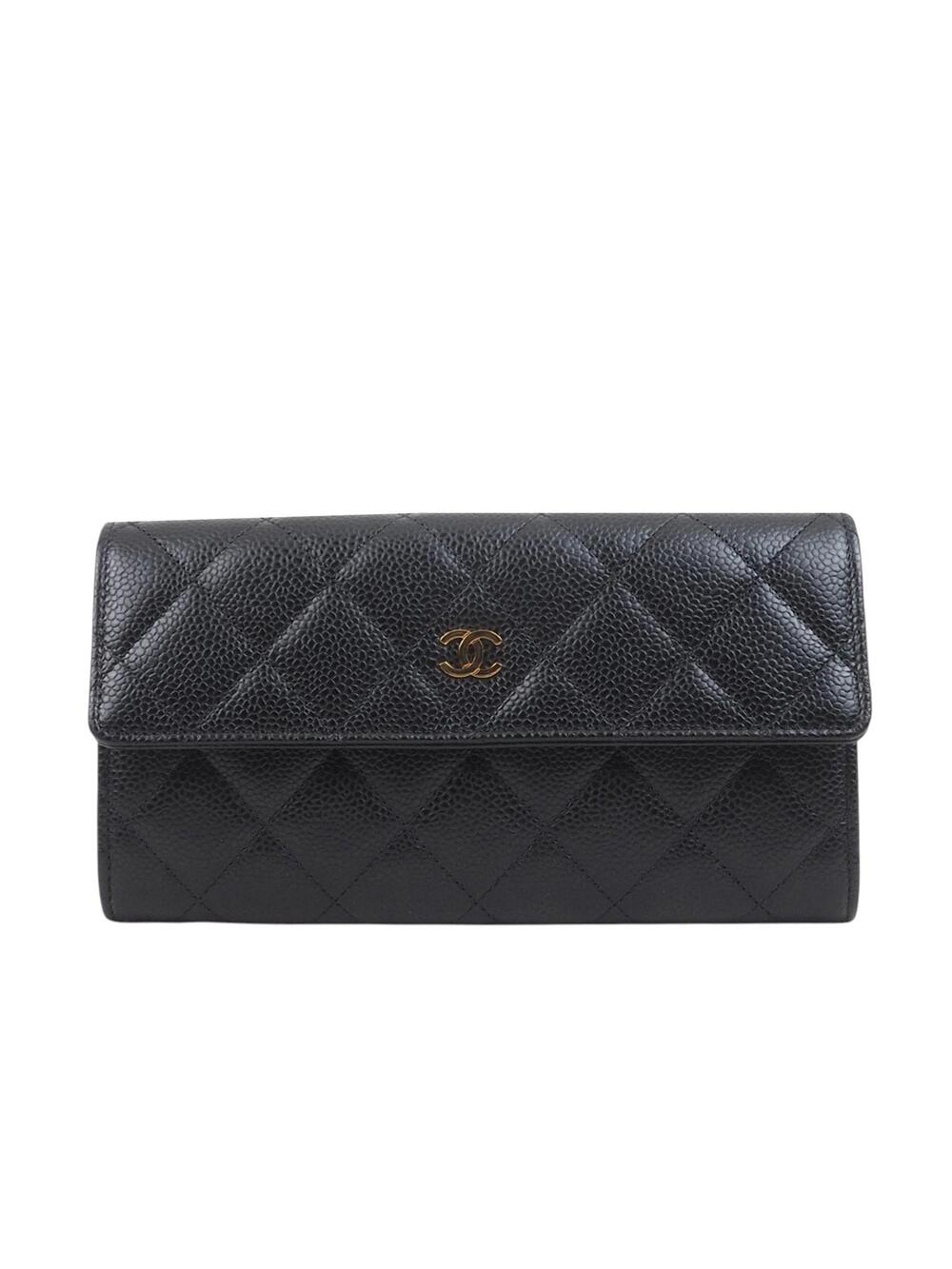 Chanel Timeless Caviar Long Wallet #358719C71B